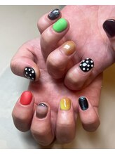 .2 セカンド/ポップなメンズネイル