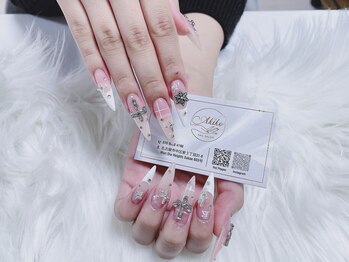 ロング長さだし+アート付け放題