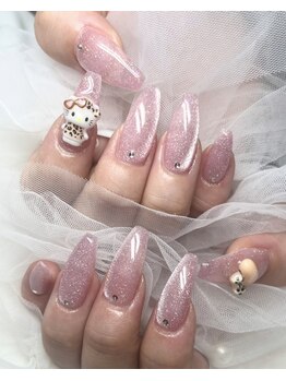 キティちゃんネイル