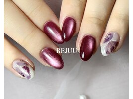 とろけフラワーネイル