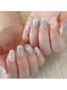 スノウアメーバーネイル