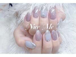 大人キラ贅沢盛りネイル♪