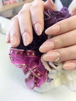 ネイルサロンアンドスクール ヴィタリティ(Vita-lity)/大人ベージュ