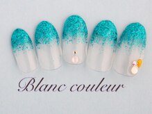 ブランクルール 京都四条烏丸(Blanc Couleur)/ラメグラデーションネイル