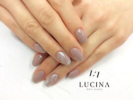 C-37 シンプル大理石ネイル