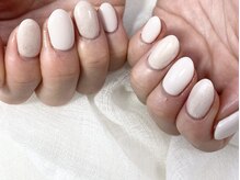 08ネイル(08 nail＆school)/ホワイトネイル