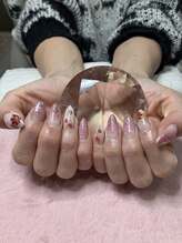 チェリーブロッサム(A CHERRY BLOSSOM)/グラデーションお花ネイル