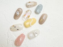 リーチェ ビューティアンドネイルサロン 大名店(Beauty&Nail Salon)/ワンポイントに☆