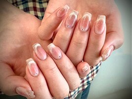 春色マグネット×チークネイル☆