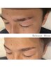デザイン眉毛WAX+眉毛の癖を矯正デザインパーマ+CUT+SET※2回目以降の方
