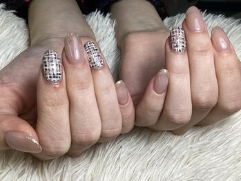 ラディの写真/【当店人気No.1★持ち込みデザイン〈アート4本〉￥6600】ケアに特化したこだわりのプライベートサロン◎