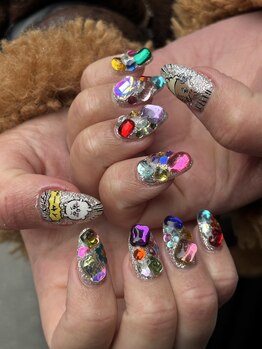 キャラネイル150分　shiho