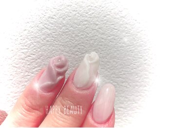 3Dつぼみネイル