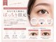 ミープラス(me+)の写真/まぶたの重みも解決！200種以上のロッドとお目元分析で、あなた史上最高のぱっちり目元へ。