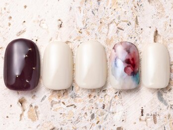 アイネイルズ 吉祥寺店(I nails)/ワンポイントニュアンス