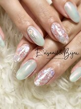 イリスネイル アンド ビジュー(E’risnail&Bijew.)/オーロラ＆シェル