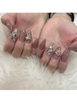 白べぇーっ 本店 湊町店/キラキラネイル