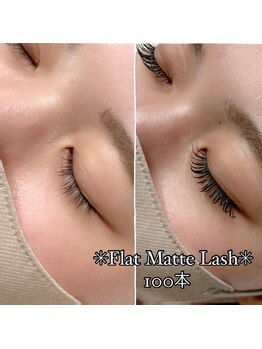 バイカラー(BY COLOR)/【Flat Matte Lash】 &nbsp;100本