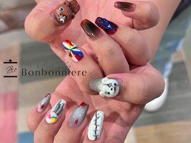 くまさんハロウィンネイル