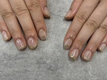 ネイルサロンファストネイルプラス 新宿店(FAST NAIL PLUS)/2025冬ネイル【ミラーネイル】