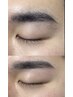 【メンズ専用】眉毛アイブロウデザインWAX＋間引き（毛量調整）4700円
