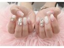 埋め尽くし、キルティングネイル