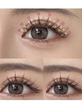 テンカラーズ アイ 五反田(10COLORS)/フラットで束感も可能