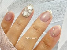サロン ブルーミー 大井町店(Salon Bloomie)/埋め尽くしとガラスフレンチ