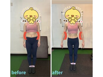 リスタートジム(RE:START GYM)の写真/運動経験0からでもOK!3ヶ月で-5kgと姿勢改善で理想のくびれをGET☆