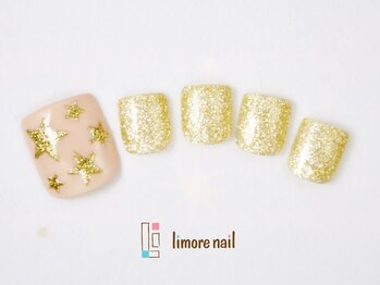 リモアネイル(limore nail)/【フット】スター☆