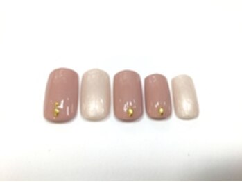 ワンカラージェルネイルショップ イオン新潟東店/ピンク