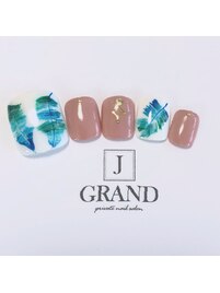 バナナリーフネイル
