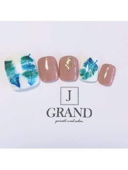 ジェイグランド(JGRAND)/バナナリーフネイル