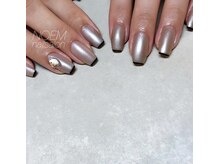 ノエム ネイルサロン(NOEM)/ホワイトミラー×マット