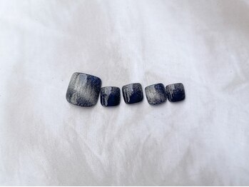 マグネットグラデーションネイル