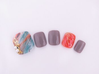 ネイルサロン ディーバ ギンザ(Nail salon Diva GINZA)/FootデザインSelect ¥7,810