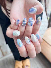 アシンメトリーネイル