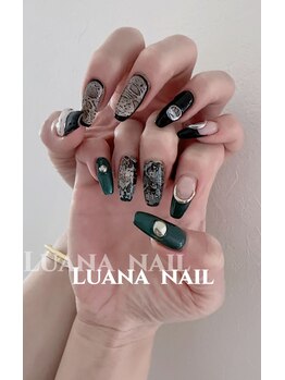 ルアナ/ベビー柄ネイル