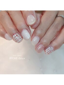リッシュ ドゥ(RICHE deux)/大人かわいいチェック