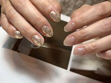 デューネイルスタジオ(dew nail studio)/お花 ホログラム