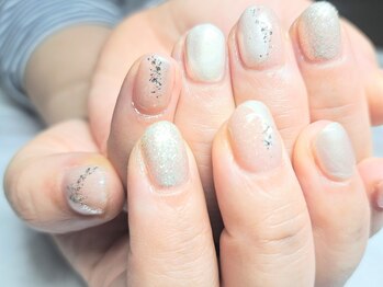 上品シルバーラメ