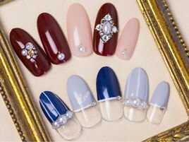 秋ネイル／500円