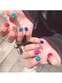 夏ネイル