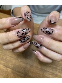 ヒョウ柄デザイン