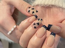 アイネイルズ 渋谷店(I nails)/【Karin.m】ハートフレンチ