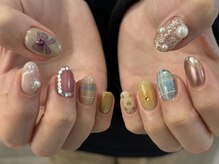 ソレイユ トータルビューティー(sole‘il total beauty)/リボンネイル