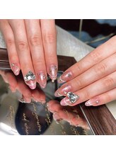 ブブ 渋谷(bubu)/ダイヤモンドようなネイル