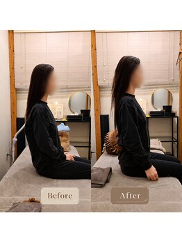 ハリートウキョウ(HALII TOKYO)の写真/長時間座っても崩れない姿勢へ | 猫背・巻き肩・ストレートネック 改善整体