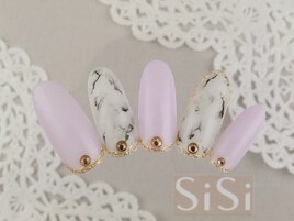 パステルパープル＆Artネイル★
