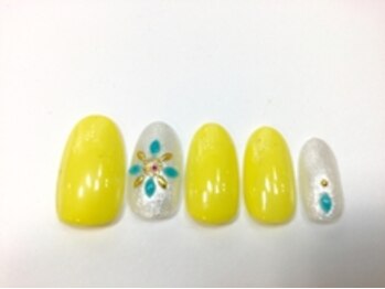 ワンカラージェルネイルショップ イオン新潟東店/イエロー